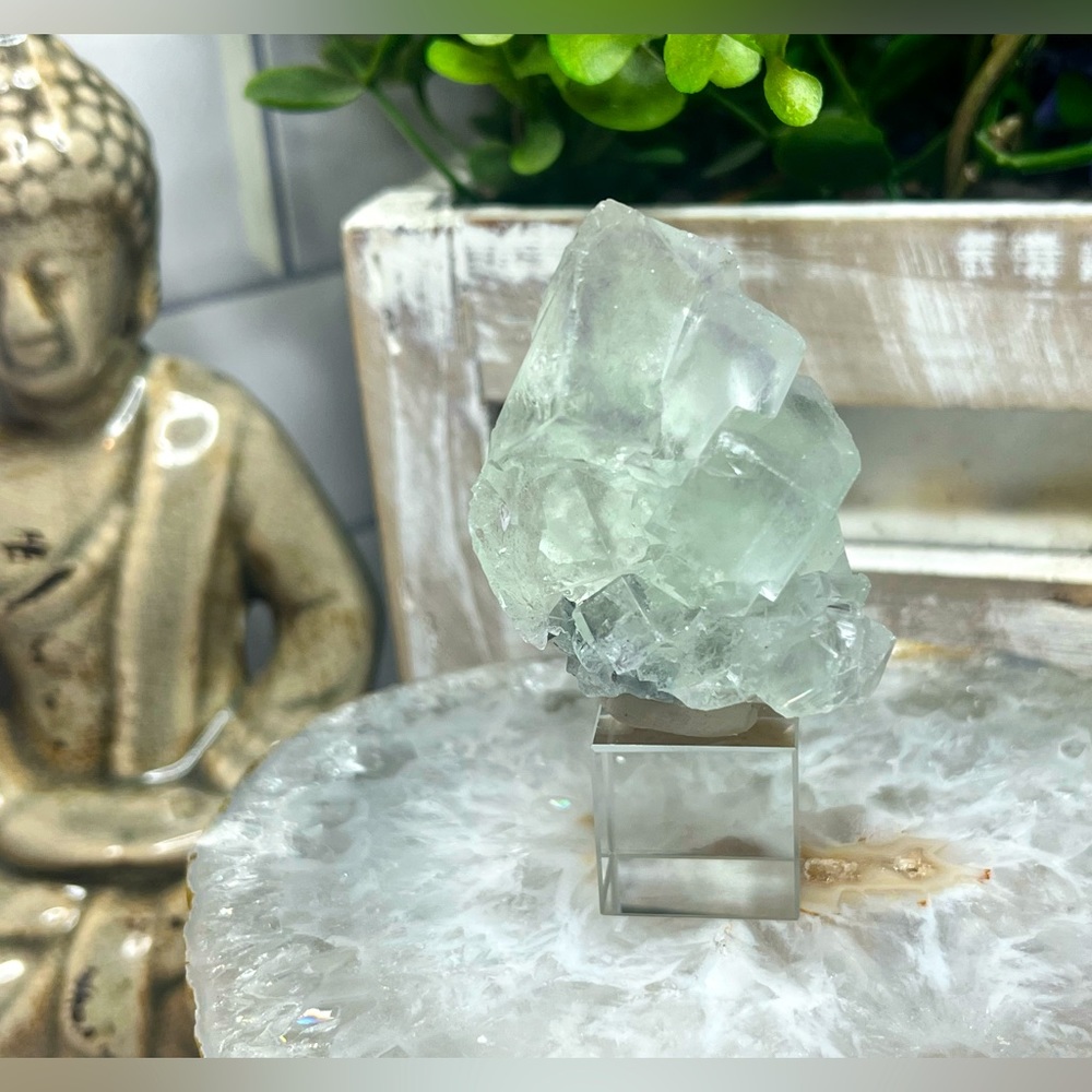 Clear Cubic Fluorite